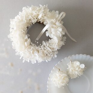 megu様専用ページ・スモークツリーと紫陽花のリース（オーダー品