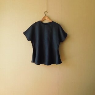 浴衣反物から アロハシャツ 藍に藤 メンズM | iichi 日々の暮らしを