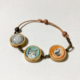 14kgf☆ 天然石ラブラドライト ブレスレット | iichi 日々の暮らしを