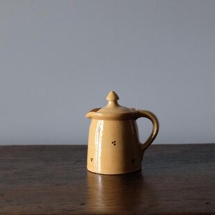 値下げ！ ヴィンテージ　1950s フォートナム&メイソン陶器キャビアポット 南仏陶器サヴォア 蓋付き ポット ヴィンテージ 050852 | iichi