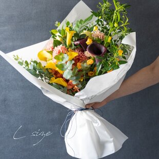 ☆クレイフラワー作品（藤の花の壁掛け）☆ | iichi 日々の暮らしを