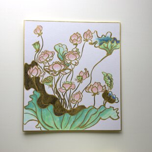 原画 1点もの 額装付き ボールペン画 ボールペンアート 色鉛筆画 絵画