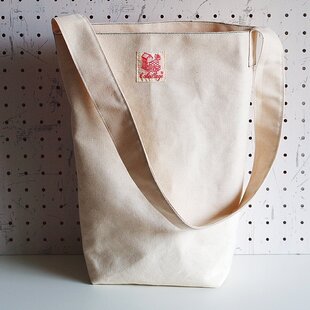 帆布＆革のボディバッグ〈ネイビー〉 | iichi 日々の暮らしを心地よく