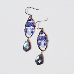★(A•O•F)ジュエリークラスタンザナイト 10.6ミリ珠 ビーズⅢ 楽天市場】【A.UN jewelry】◇セカンドピアス◇ タンザナイト