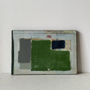 16×23㎝「朝の窓辺の食器」サムホール・油彩・原画 | iichi 日々