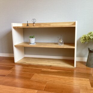 ホワイトシャビーオープンラック(L) | iichi 日々の暮らしを心地よく