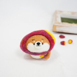 羊毛フェルトハンドメイドヨークシャーテリア | iichi 日々の暮らしを