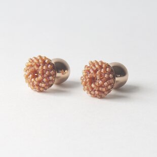 カーネリアン◇太陽の宝石◇k14GF chain ピアス/イヤリング | iichi