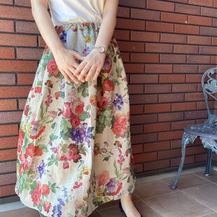 スカート リバティ スカート ハンドメイド・アンティーク