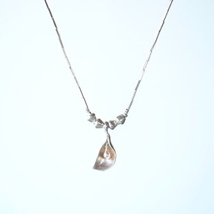 天然マトリックスオパール14kgfロングネックレス8.82ct