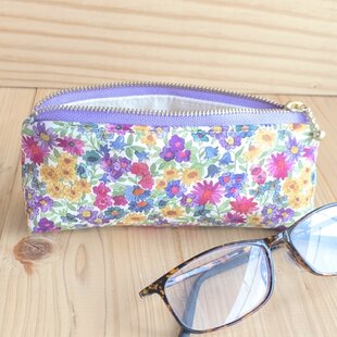 手刺繍ミモザのミニがま口 | iichi 日々の暮らしを心地よくする