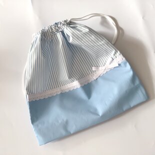くじら☆ストライプ ランチョンマット コップ袋 お弁当袋 ハンドメイド 通園通学】動物柄お弁当袋・ランチマット・コップ袋（カラシ） | iichi