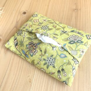 携帯ティッシュケース ボックスティッシュから詰替え タータンチェック