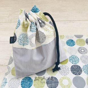 クロスステッチ刺繍＊うさぎ☆移動ポケット | iichi 日々の暮らしを