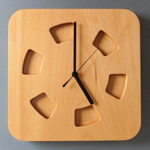 掛け時計（木製・無垢）Wood Wall Clock C-1 ビーチ | iichi 日々の