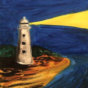 原画「西日を浴びるトタン造りの家」S8・油彩画 | iichi 日々の暮らし