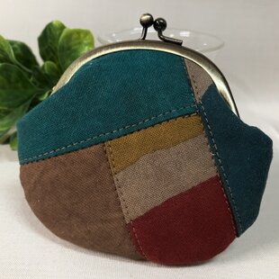 柴犬] がま口財布 | iichi 日々の暮らしを心地よくするハンドメイドや