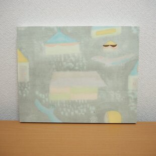 16×23㎝「朝の窓辺の食器」サムホール・油彩・原画 | iichi 日々