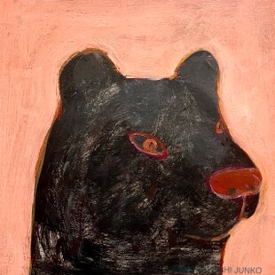 32×41㎝「夜のメリーゴーランド3」原画・油彩画・F6 | iichi 日々の