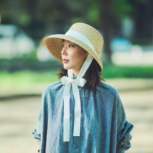 Anne アンヌ つば（短）女優帽(婦人) 57.5cm [UK-H008-NA