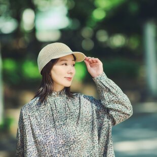 Anne アンヌ つば（短）女優帽(婦人) 57.5cm [UK-H008-NA