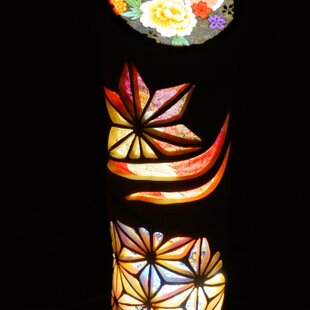 竹灯り 〜太陽のつらなり〜 竹灯籠 極太孟宗竹 | iichi 日々の暮らしを