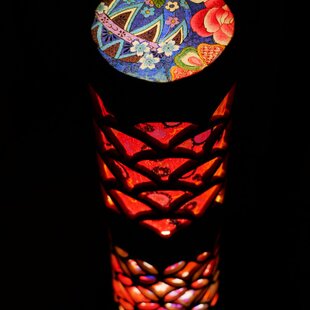 特大☆竹灯籠 〜円和模様〜 幻想の灯り ☆ 竹ランプ | iichi 日々の