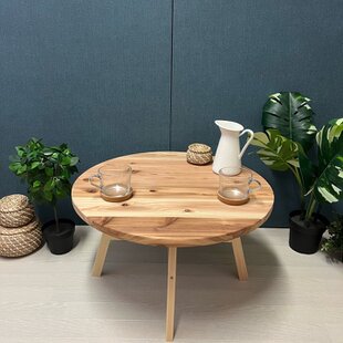 ケヤキ扇型座卓（中） | iichi 日々の暮らしを心地よくする