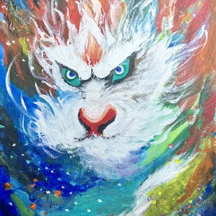 原画販売】水彩画『帝江』 絵画