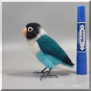 羊毛フェルトのインコ オーダーメイド | iichi 日々の暮らしを心地よく