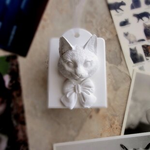 送料無料*ステンドグラス風*ハロウィン・黒猫・お化け・ハンドメイド