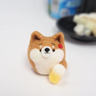 羊毛 フェルト 犬 パグ フレーム 愛犬 犬 オーダー 虹の橋 うちの子