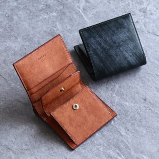 ﾙｶﾞﾄｰｼｮﾙﾀﾞｰ 二つ折り財布 紺 | iichi 日々の暮らしを心地よくする