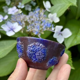 金魚揺蕩う器 佐伯泰典作 パートドヴェール | iichi 日々の暮らしを