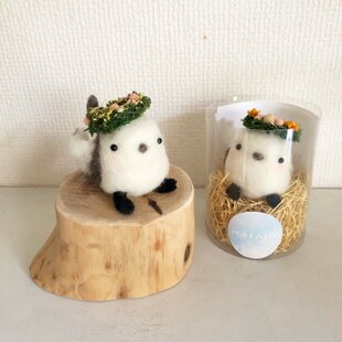 羊毛フェルト 牛さんのフィギュア（ミニ） | iichi 日々の暮らしを