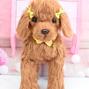 Woderful Alice トイプードル レッド No.1 犬 ぬいぐるみ リアルサイズ