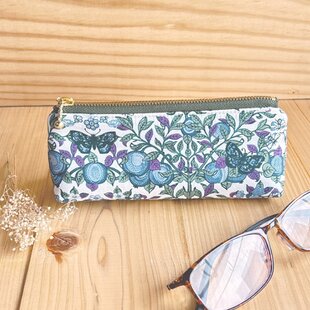 手刺繍ミモザのミニがま口 | iichi 日々の暮らしを心地よくする