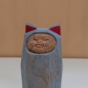 木彫り 狐面 | iichi 日々の暮らしを心地よくするハンドメイドや
