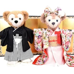 ダッフィー＆シェリーメイ 着物 和装婚礼 コスチューム 色打掛＆紋付袴