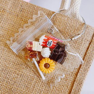 お菓子のキャンディーバッグ バッグチャーム フェイクスイーツ 