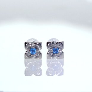 プラチナ 3mm ハートピアス スタッドピアス PT Pt900 heart ワン
