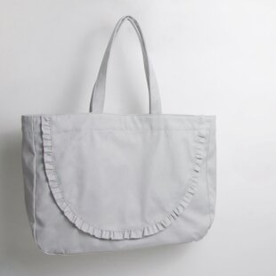 数量限定(残り1点)】大人カジュアル 横長トートバッグ＜ライトグリーン