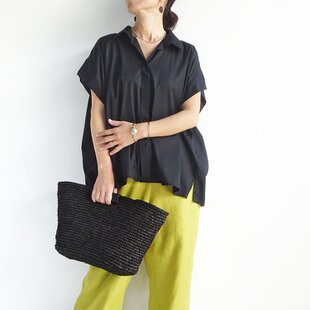☆ 紅梅色絞りの羽織から お袖フリルのブラウス 着物リメイク 