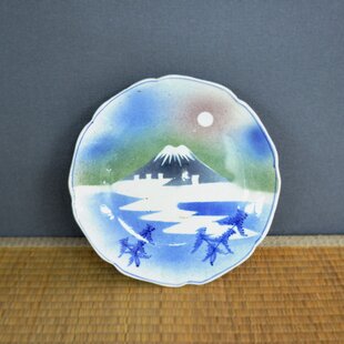 大聖寺伊万里 金襴手花神獣文五寸皿 明治時代 E1220B | iichi 日々の
