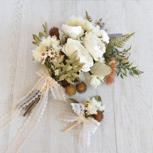 ☆クレイフラワー作品（薔薇とスミレのリース）☆ | iichi 日々の