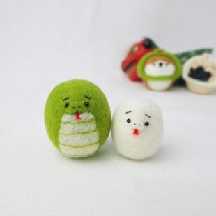 ミニチュアダックス・ブラックタン＊羊毛フェルト＊ | iichi 日々の
