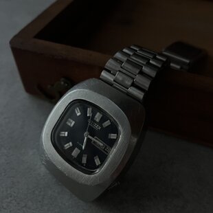CITIZEN VEXCEL骨董品ヴィンテージタンクデザイン腕時計アンティーク CITIZEN - CITIZEN VEXCEL骨董品ヴィンテージタンクデザイン腕時計