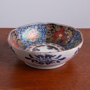 国内外の人気が集結 見込みに桃◇古伊万里 桃文染付七寸中皿 器 antiques 骨董品 工芸品