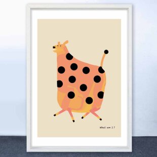 尾九 開運イラスト 商売繁盛 招き猫達磨 福文字 A4サイズ フレーム付き