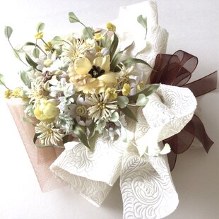 Sold☆クレイフラワー作品（薔薇・ハロウィン3本)☆ | iichi 日々の